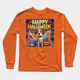 Beagle Happy Halloween Long Sleeve T-Shirt